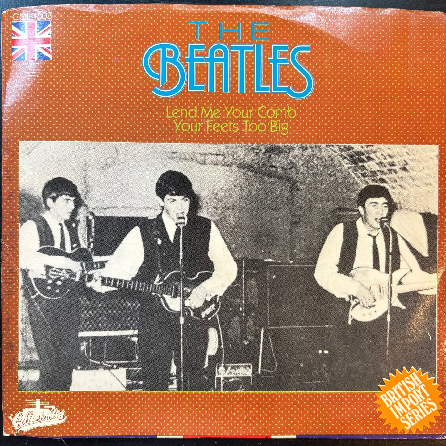 Beatles, "Lend Me Your Comb" (7") [VG Used]