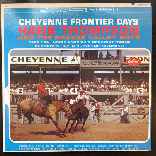 Hank Thompson & The Brazos Valley Boys, "Cheyenne Frontier Days" [VG Used]