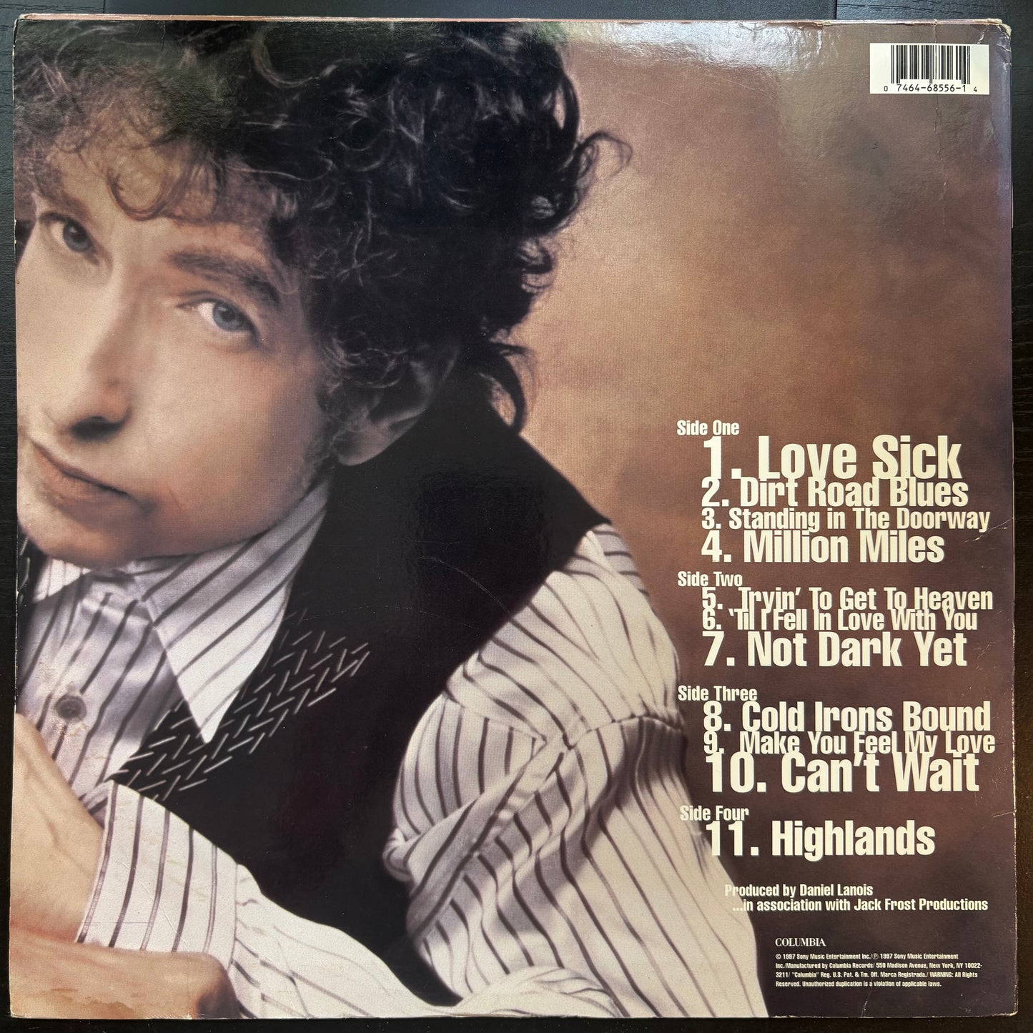Bob Dylan, "Time Out of Mind" (2LP) [VG- Used]