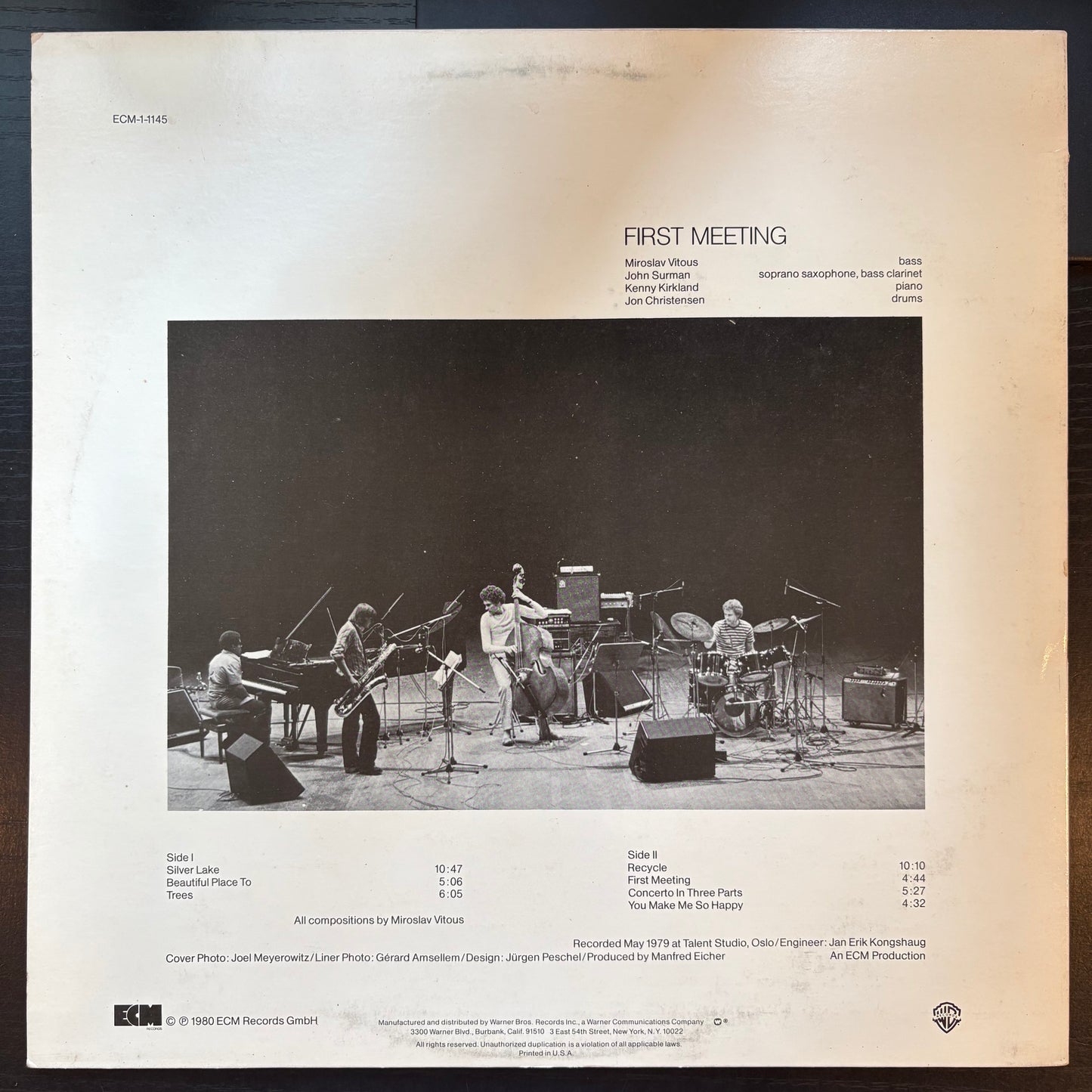 Miroslav Vitous, "First Meeting" [VG- Used]