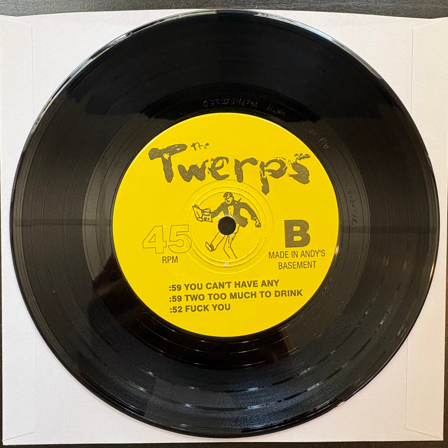 Twerps, "Will Play for Food" (7" EP) [VG+ Used]