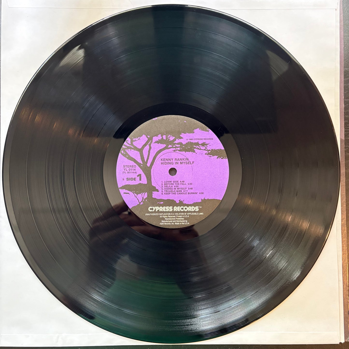 Kenny Rankin, "Hiding in Myself" [VG Used]
