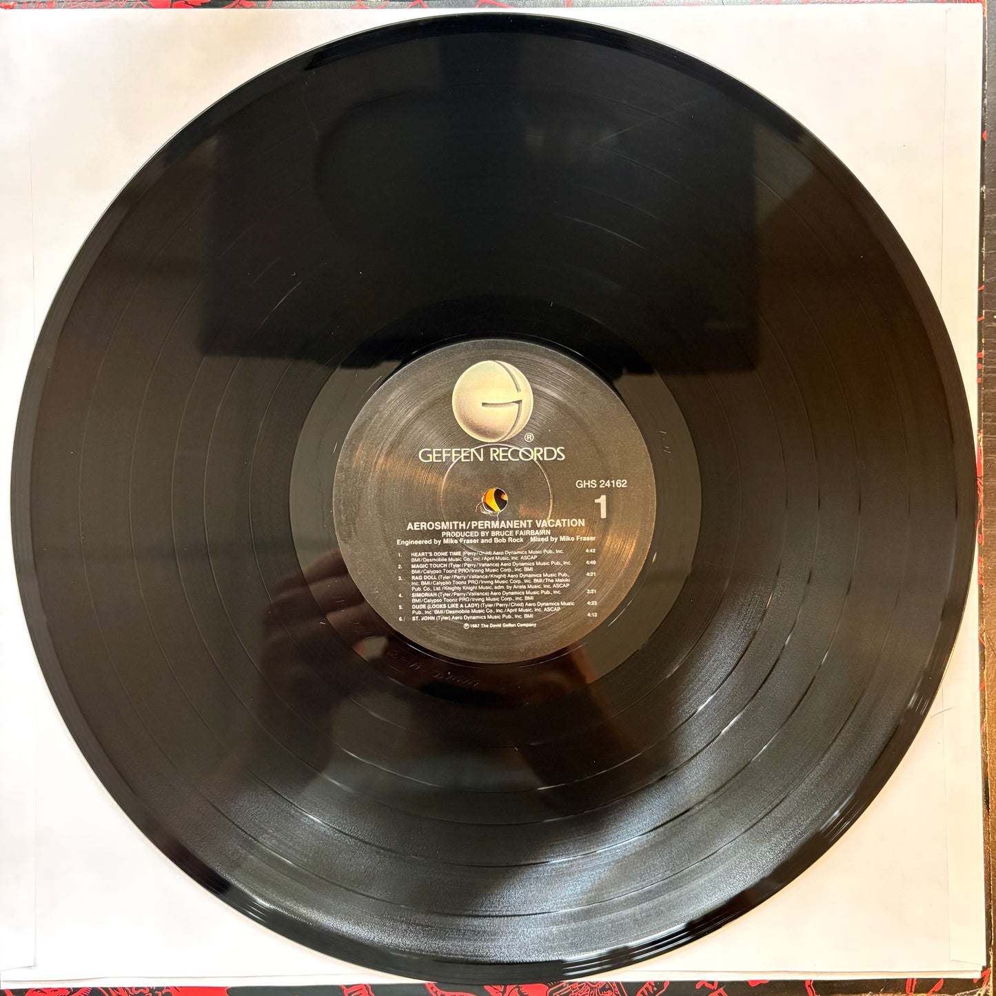 Aerosmith, "Permanent Vacation" (LP) [VG Used]