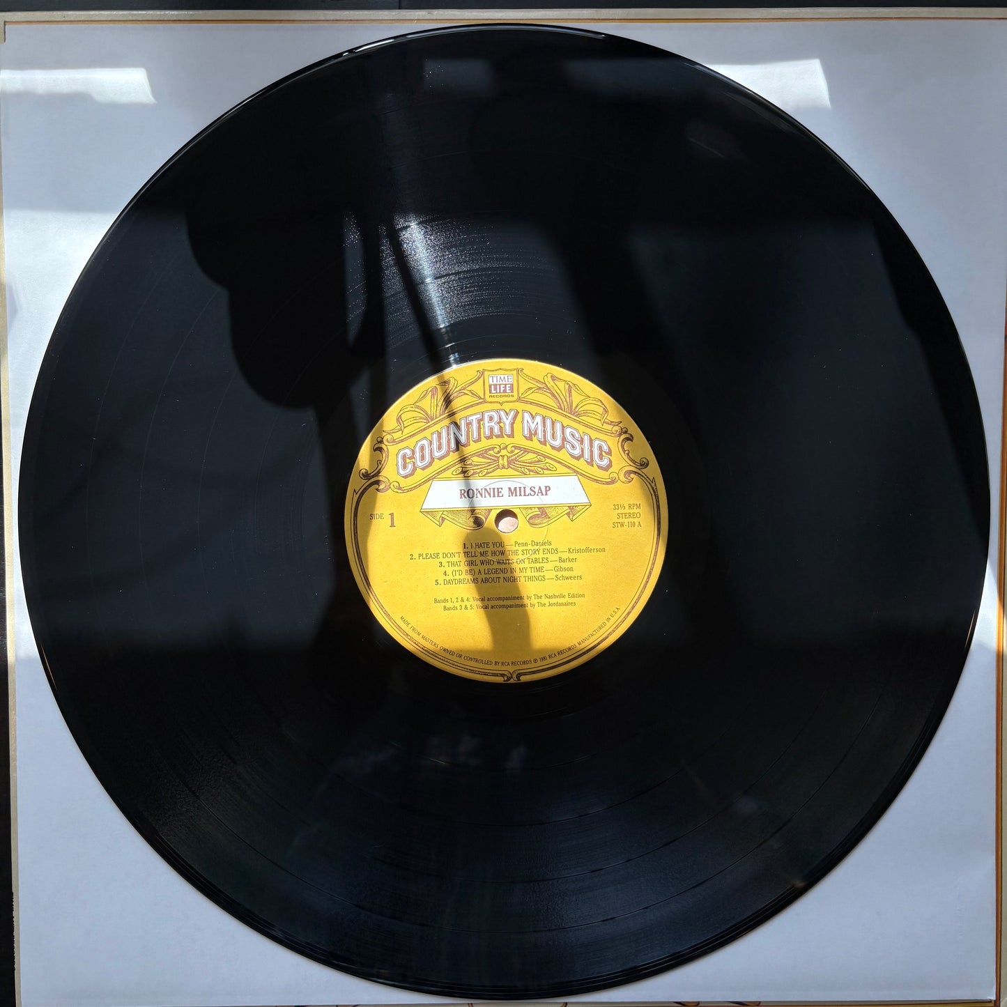 Ronnie Milsap, "Country Music" [VG+ Used]