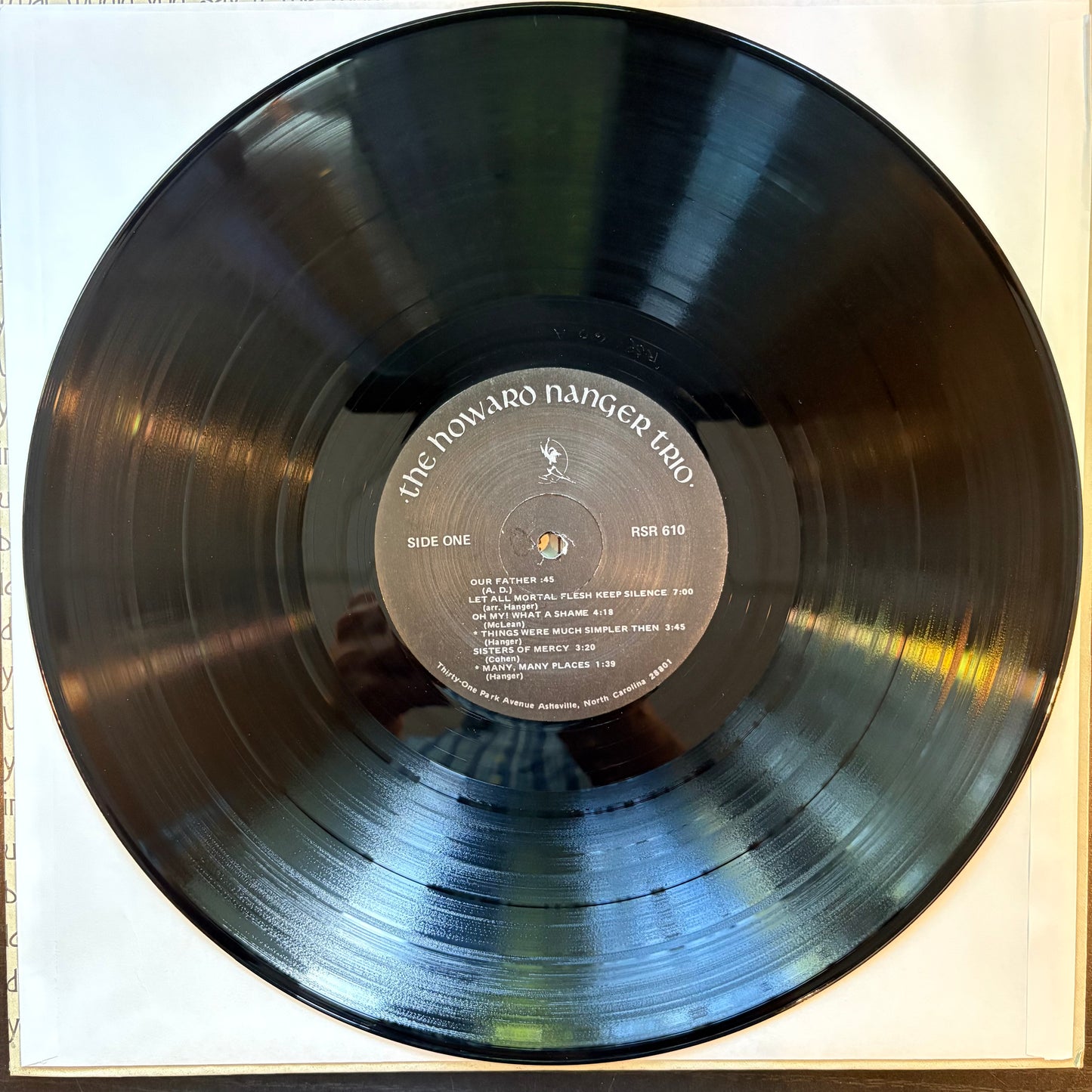 Howard Hanger Trio, "The Howard Hanger Trio" [VG Used]