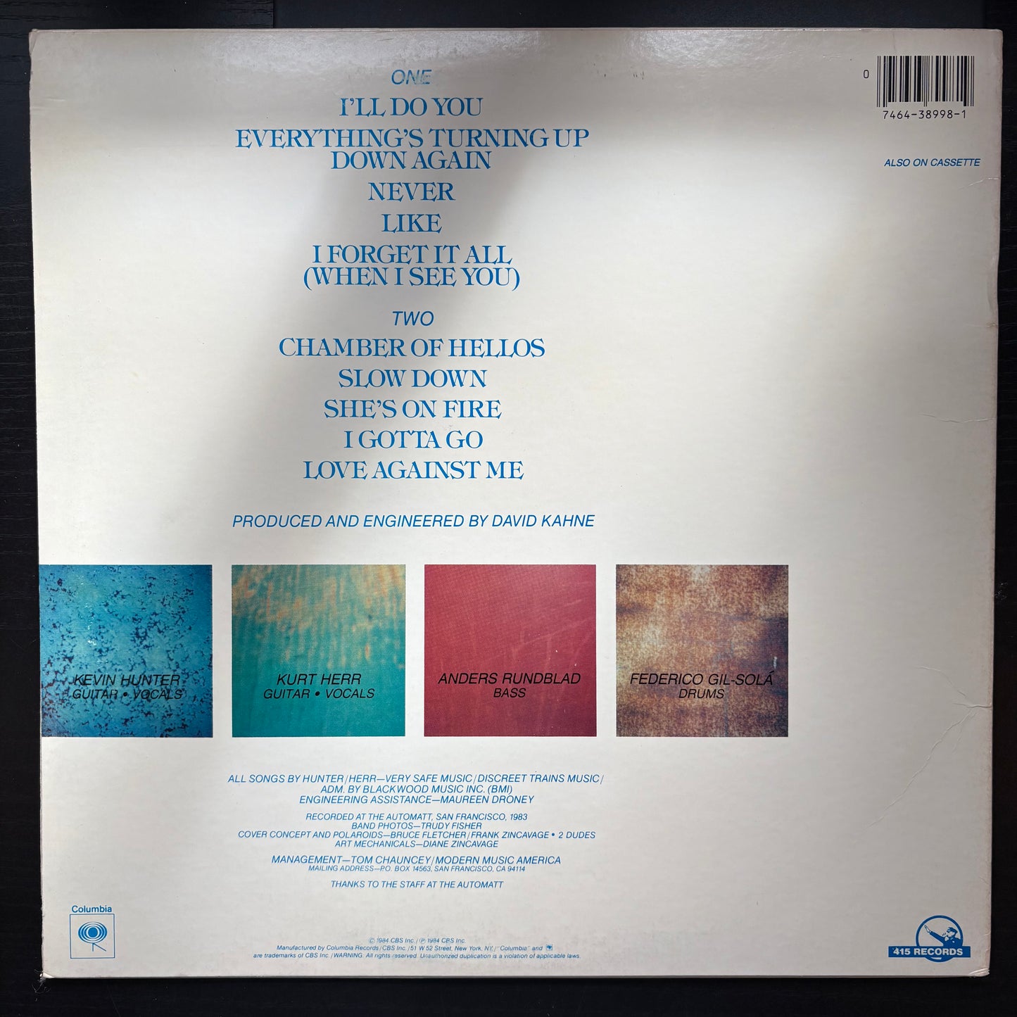 Wire Train, "... In a Chamber" [VG+ Used]
