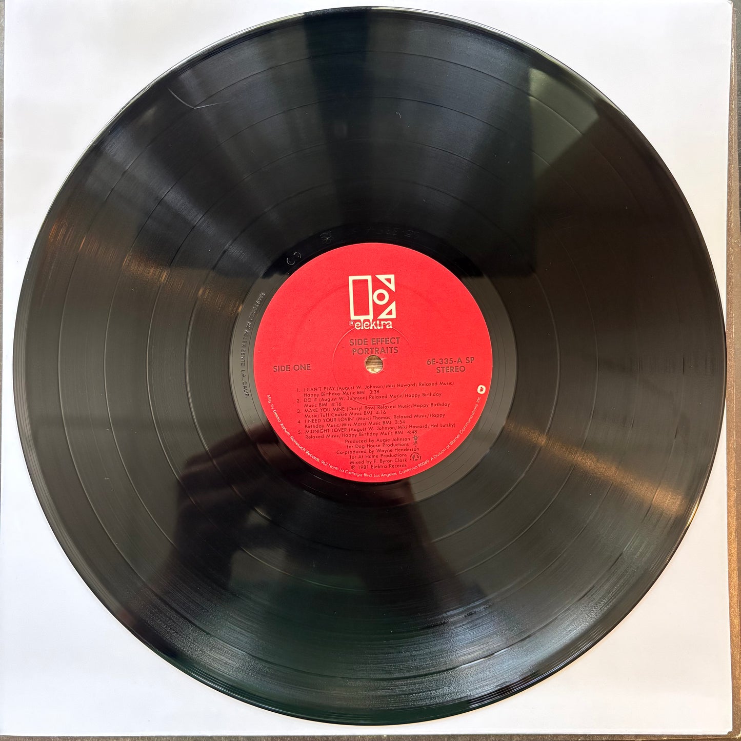 Side Effect, "Portraits" (LP) [VG Used]