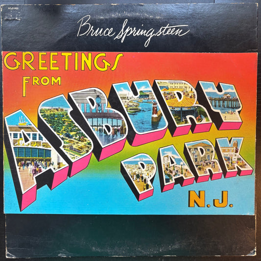 Bruce Springsteen, "Greetings from Asbury Park N.J." [VG- Used]