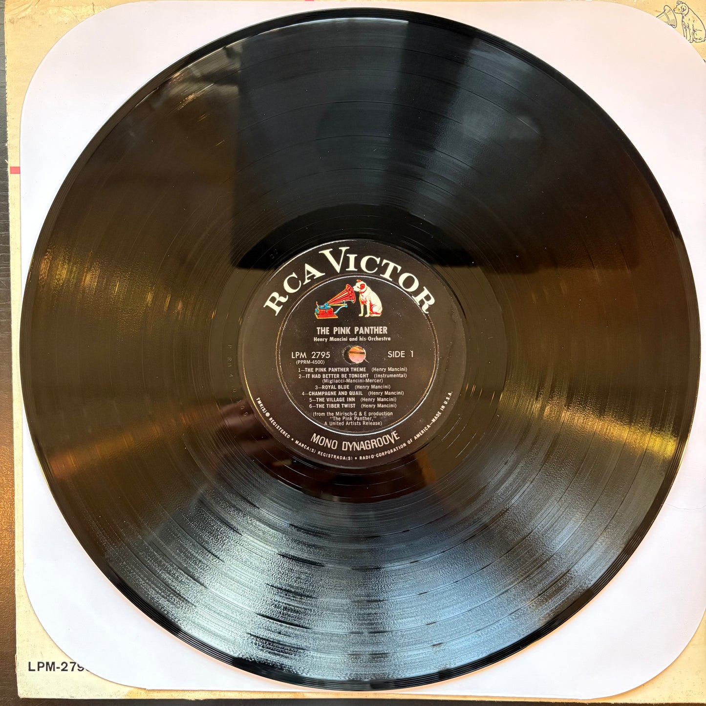 Henry Mancini, "The Pink Panther Soundtrack" (Mono) [VG Used]