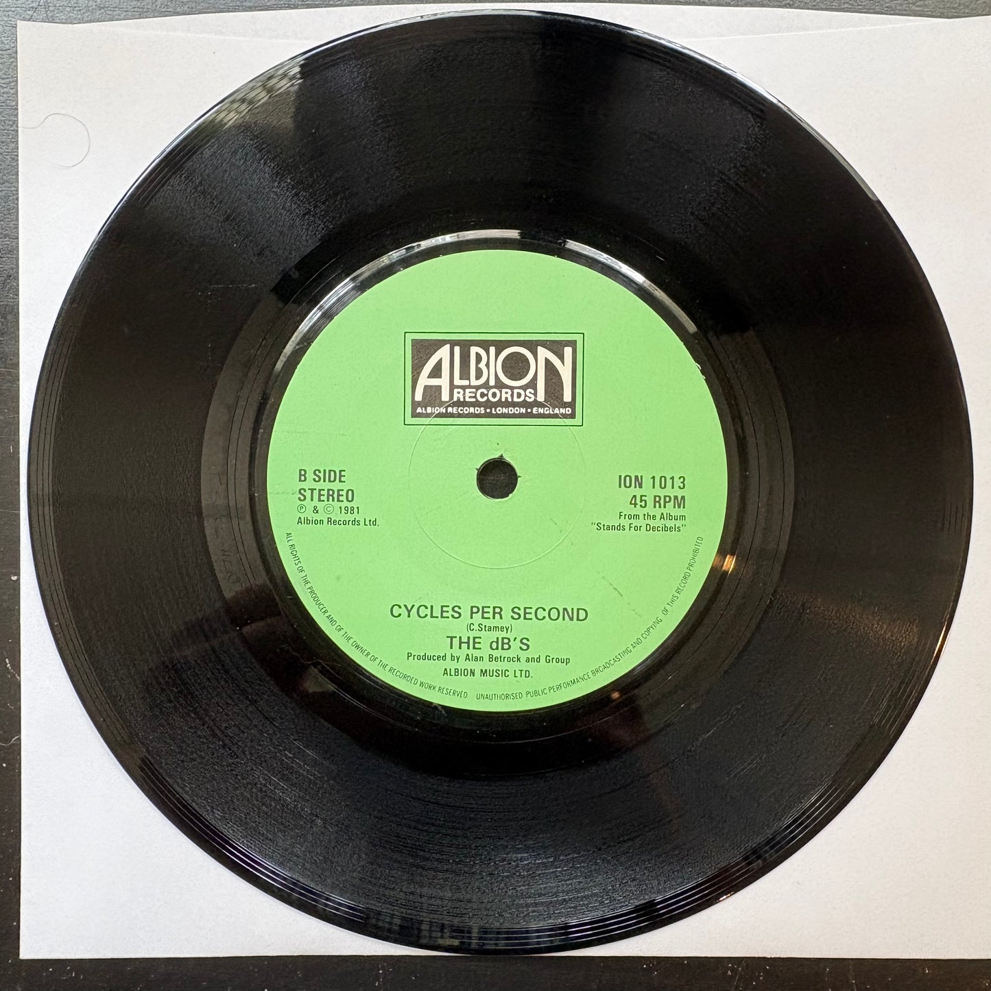 dB's, "Judy" (7") [VG Used]