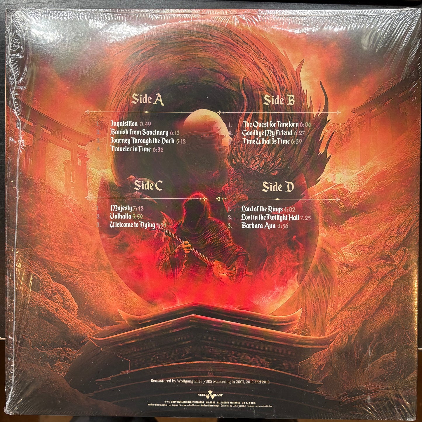 Blind Guardian, "Tokyo Tales" (Orange Vinyl with Black Splatter) [EX Used]