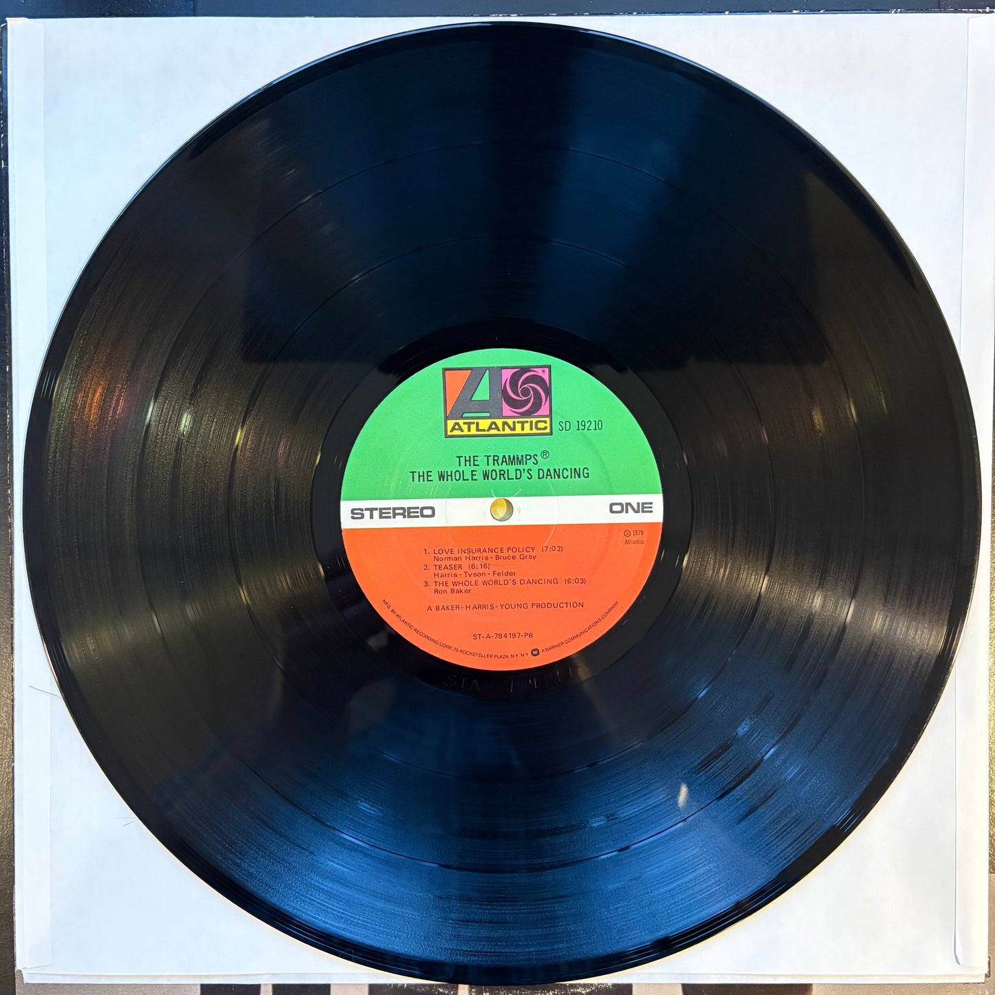 Trammps, "The Whole World's Dancing" [VG+ Used]