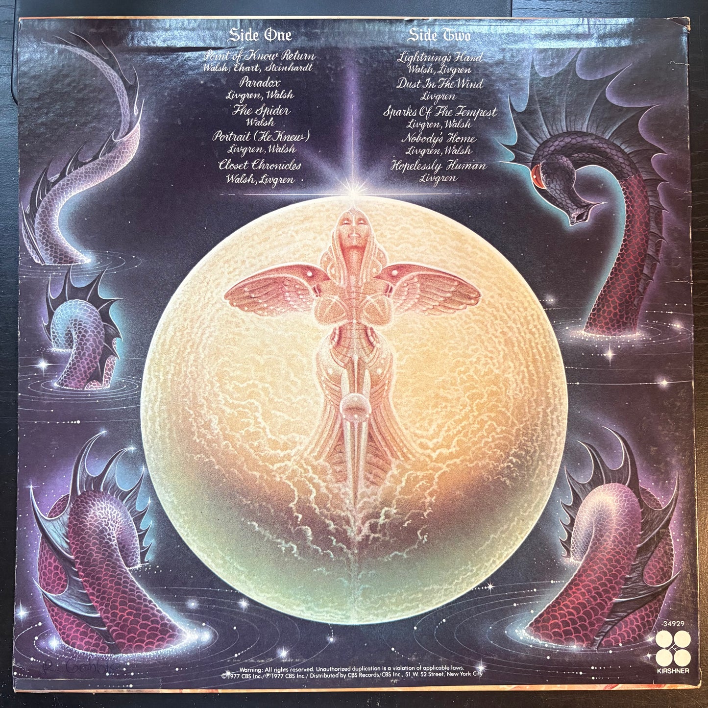 Kansas, "Point of Know Return" (LP) [VG+ Used]