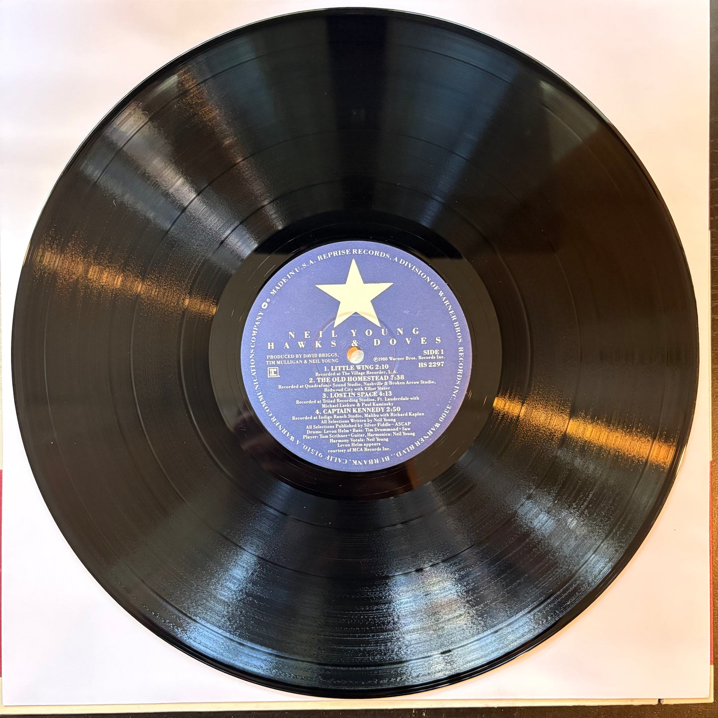 Neil Young, "Hawks & Doves" (LP) [EX Used]