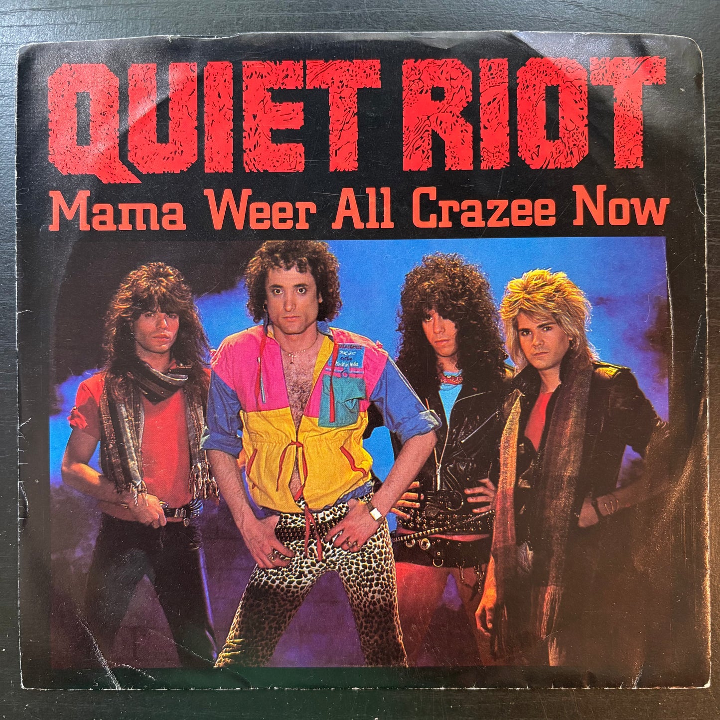 Quiet Riot, "Mama Weer All Crazee Now" (7") (Promo) [VG+ Used]