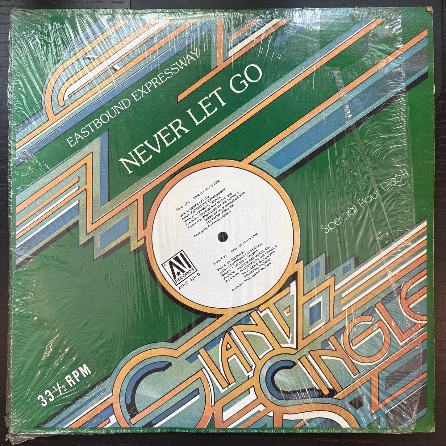 Eastbound Expressway, "Never Let Go" (12") [VG Used]