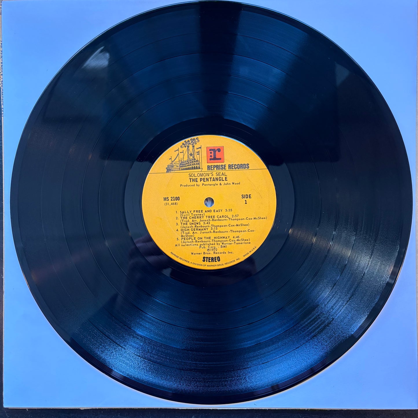 Pentangle, "Solomon's Seal" [VG Used]