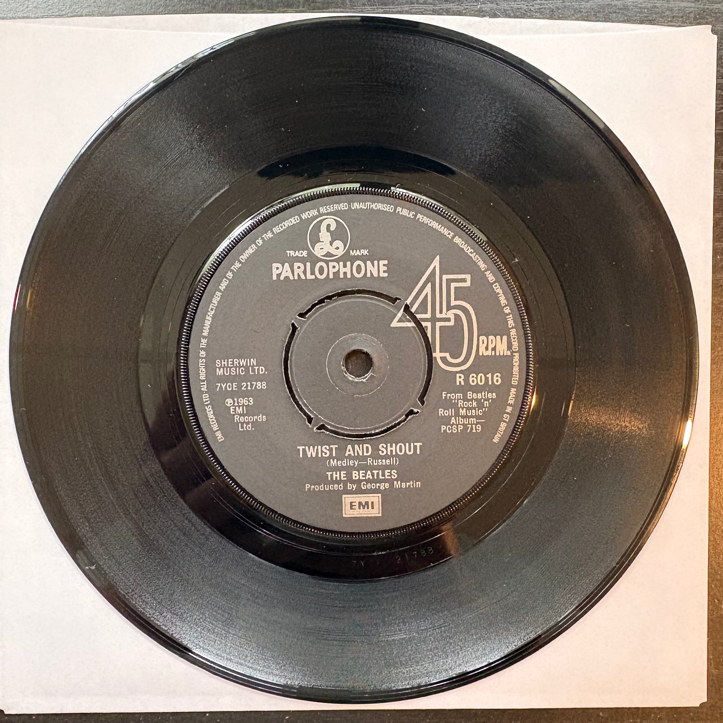 Beatles, "Back in the U.S.S.R." (7") [VG+ Used]