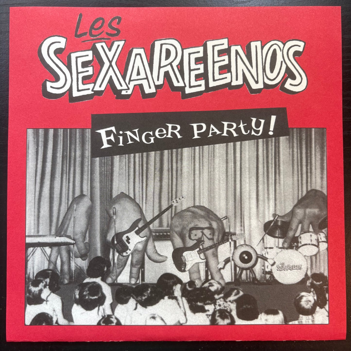 Les Sexareenos, "Finger Party!" (7") [EX Used]