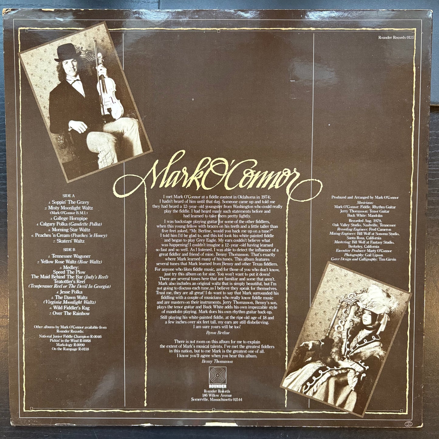 Mark O'Connor, "Soppin' the Gravy" [VG+ Used]