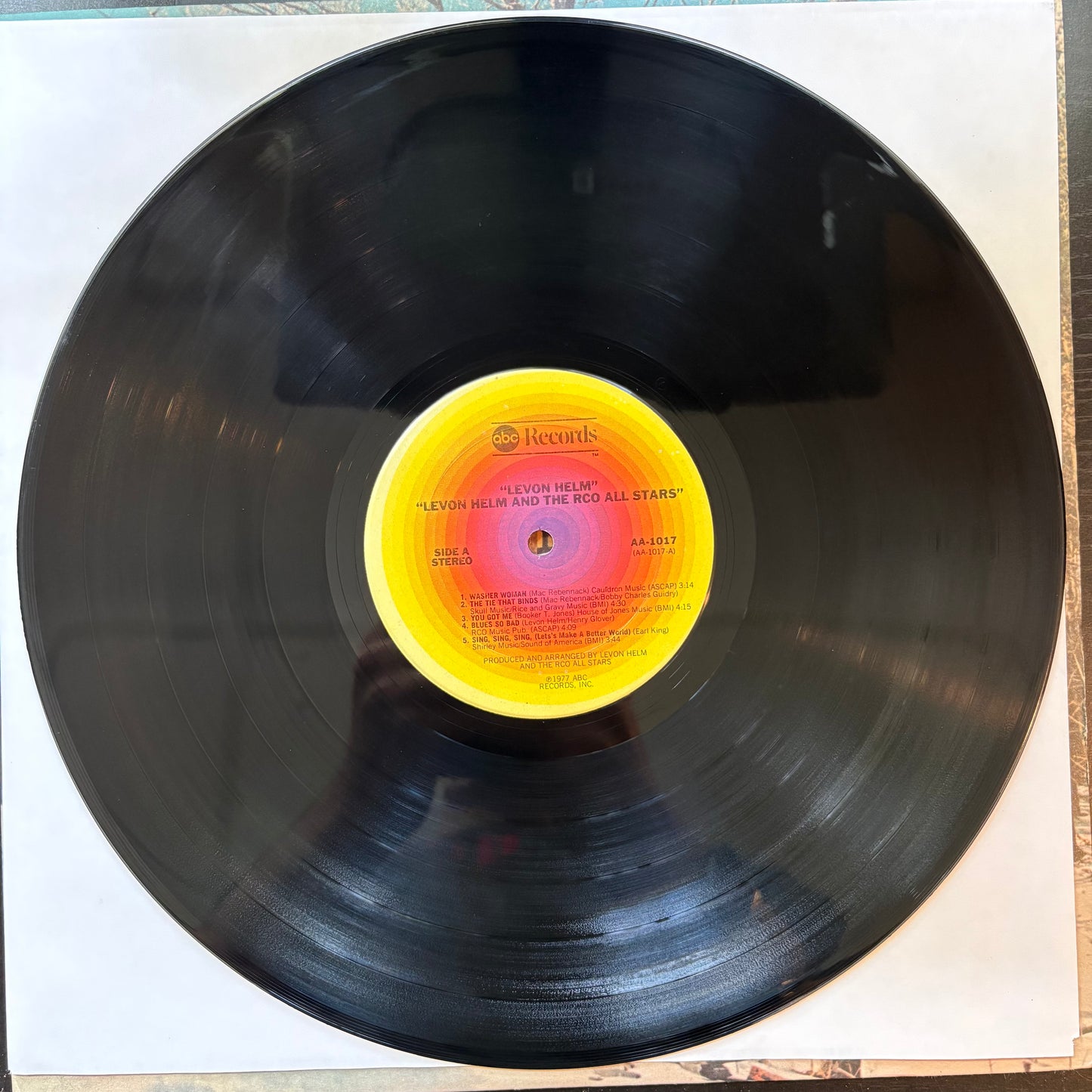Levon Helm & The RCO All-Stars, "Levon Helm & The RCO All-Stars" (LP) [VG- Used]