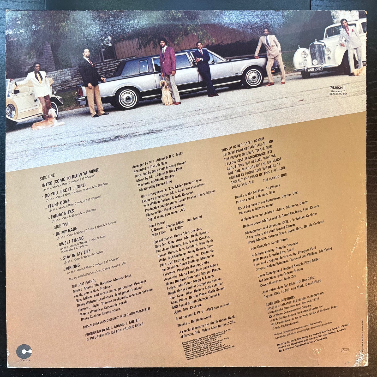 Slave, "Visions of the Lite" (LP) [VG Used]