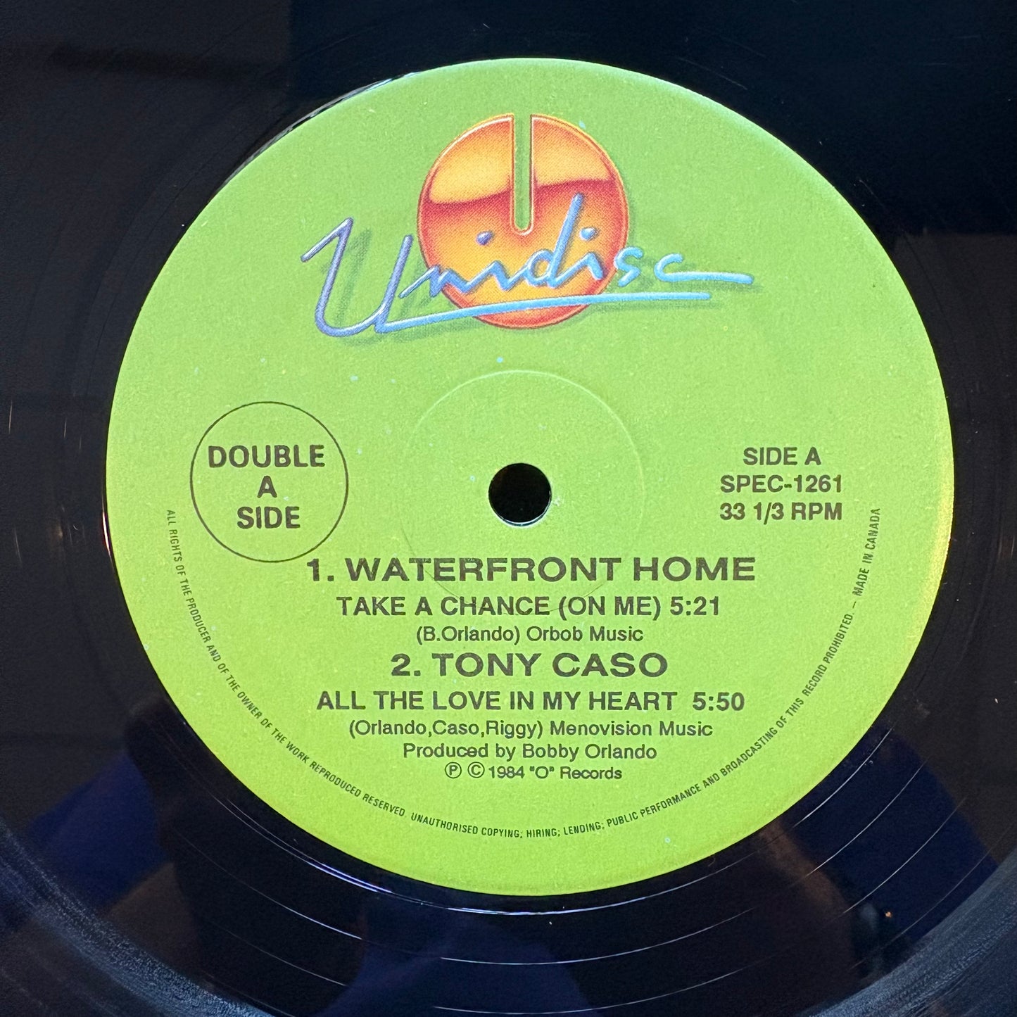 Waterfront Home / Tony Caso / Ray Vista / New York Models, "Double A Side" (12") [VG Used]
