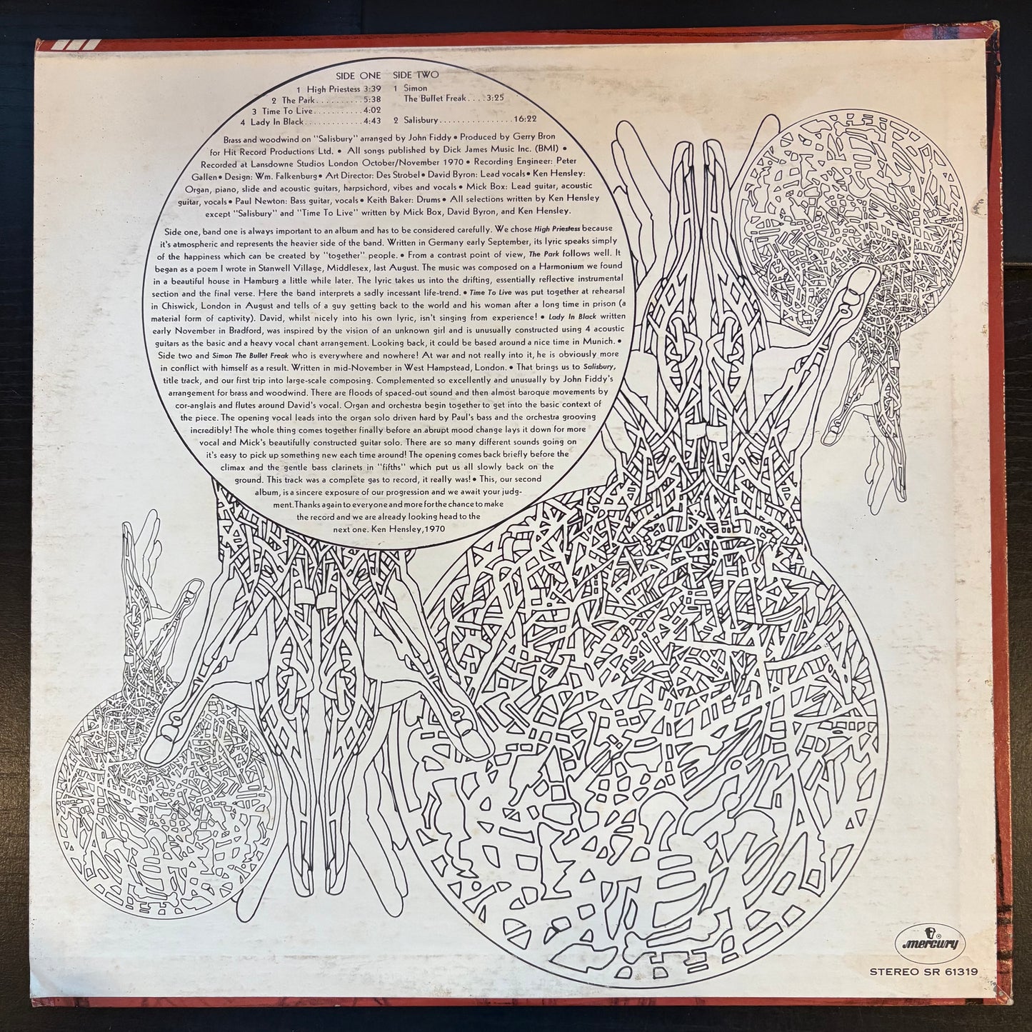 Uriah Heep, "Salisbury" [VG Used]