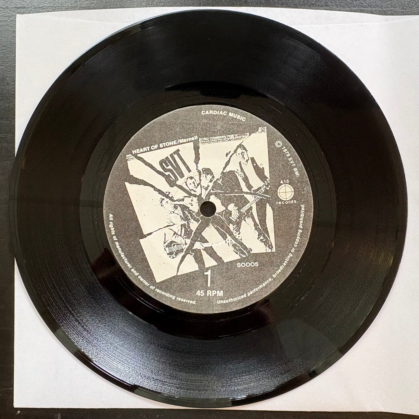 SVT, "Heart of Stone" (7") [VG+ Used]