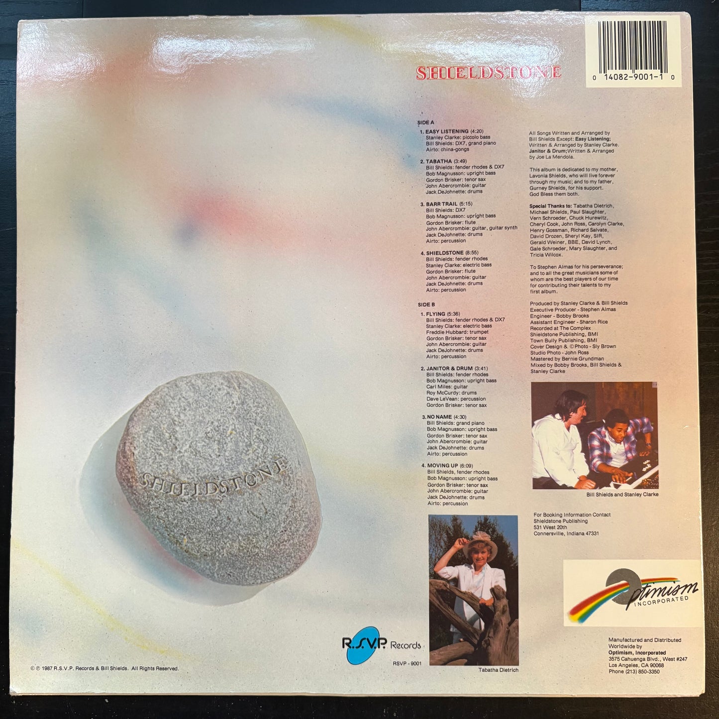 Stanley Clarke & Bill Shields, "Shieldstone" (LP) [VG+ Used]