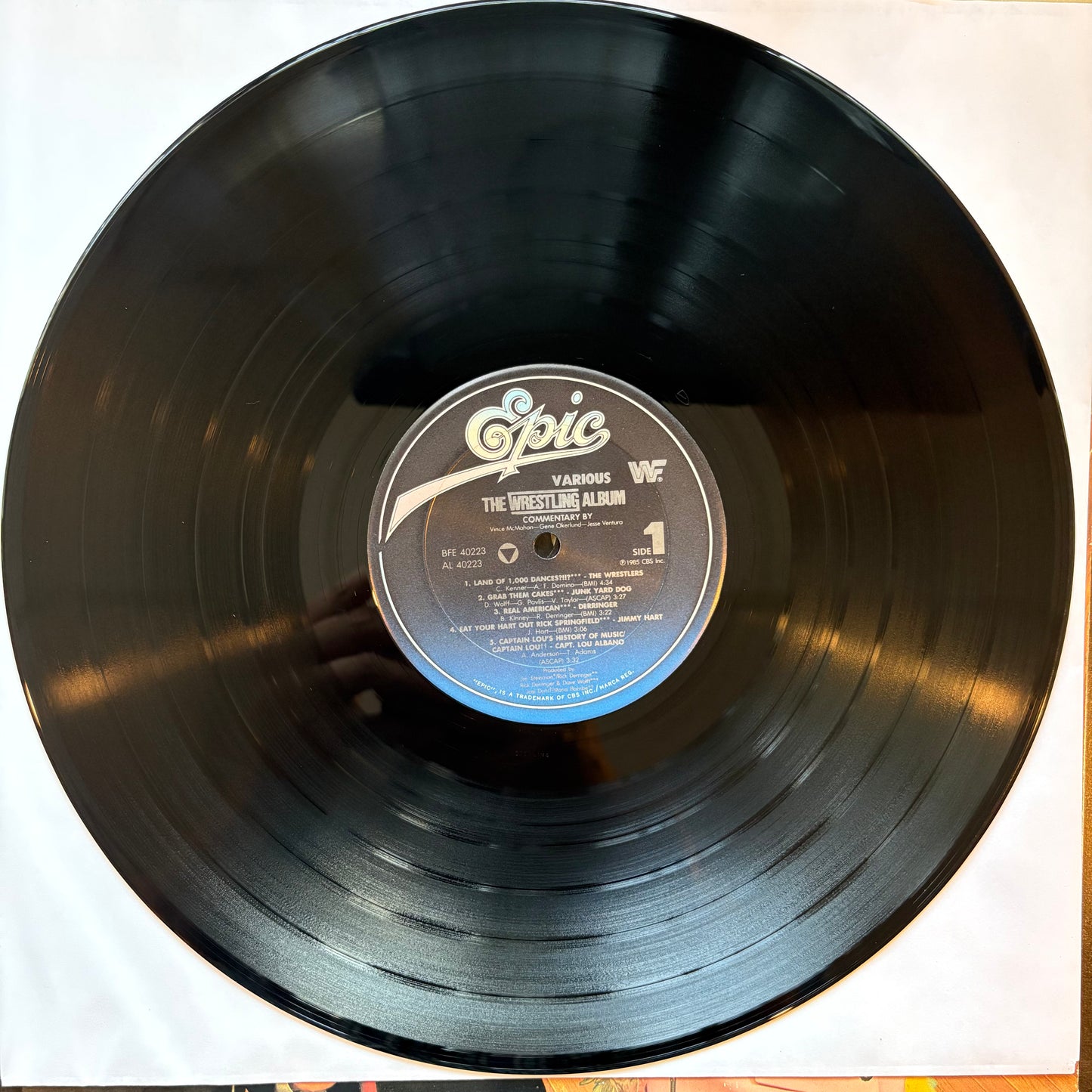 Various Artists, "The Wrestling Album" [VG+ Used]