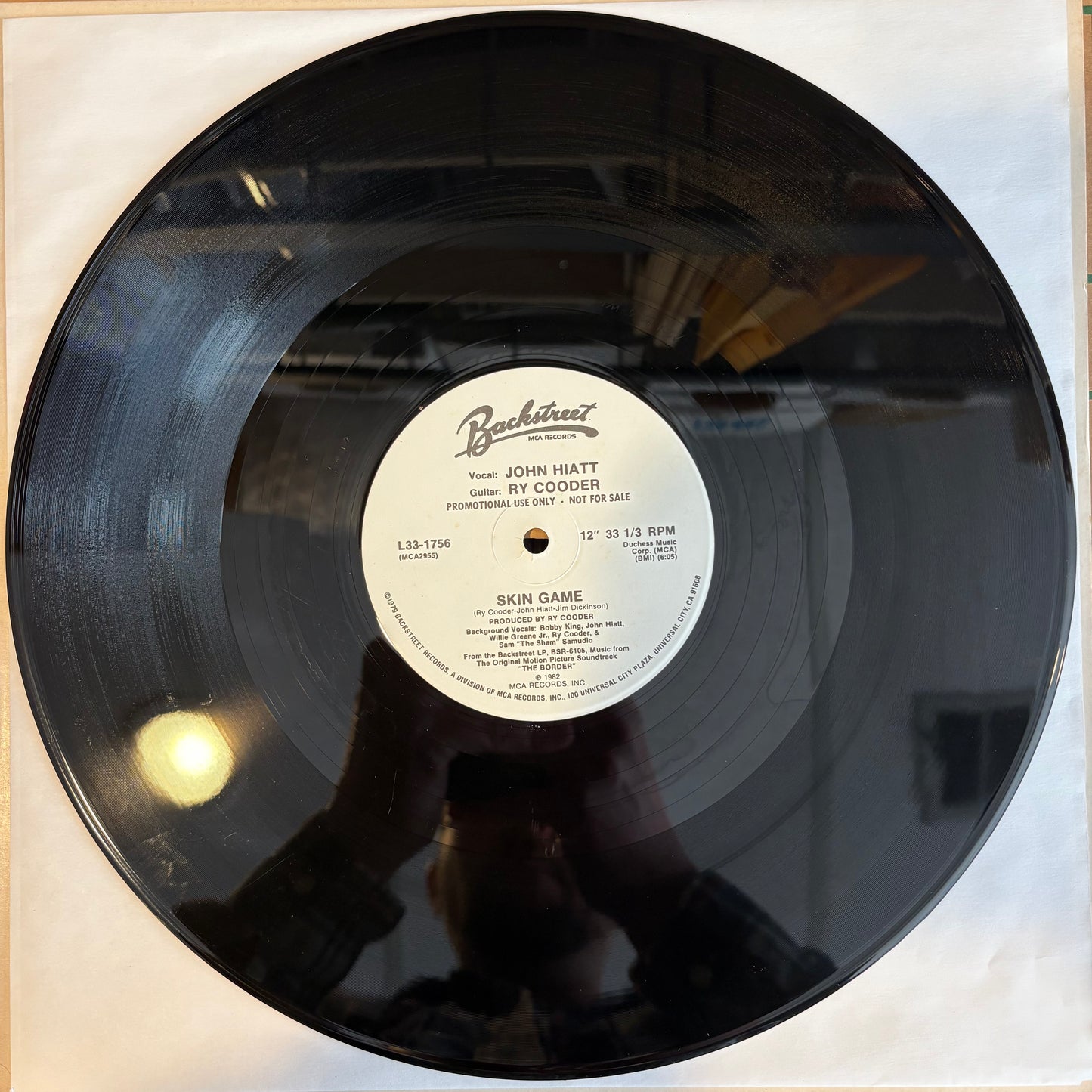 John Hiatt / Ry Cooder, "Too Late" (Promo 12") [VG Used]