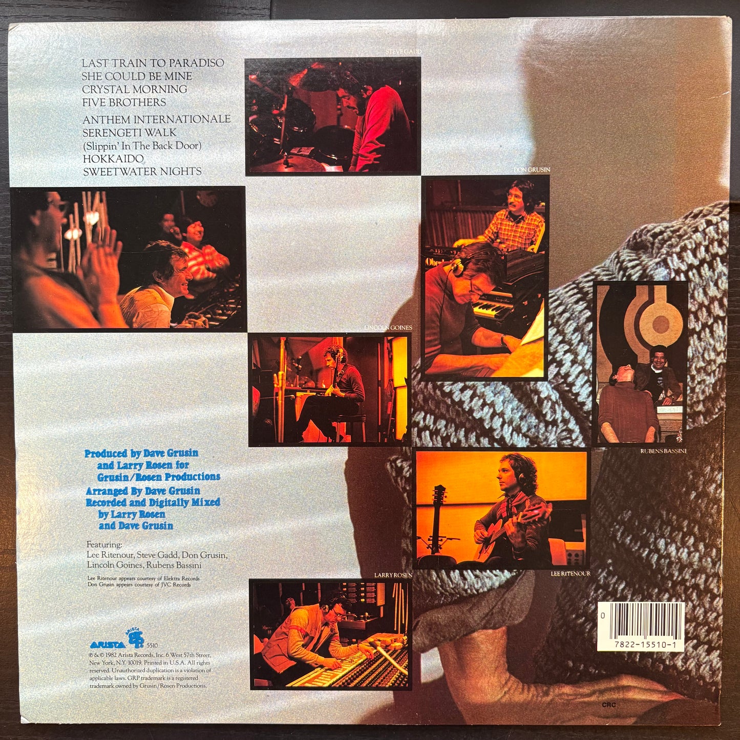 Dave Grusin, "Out of the Shadows" [VG+ Used]