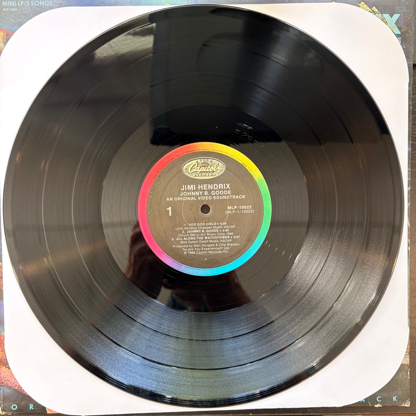 Jimi Hendrix, "Johnny B. Goode (An Original Video Soundtrack)" [VG Used]