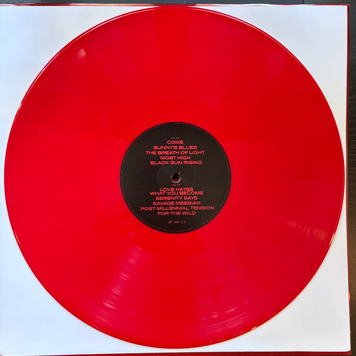 Lost Under Heaven, "Lost Hates What You Become" (LP) (Red Vinyl) [VG Used]