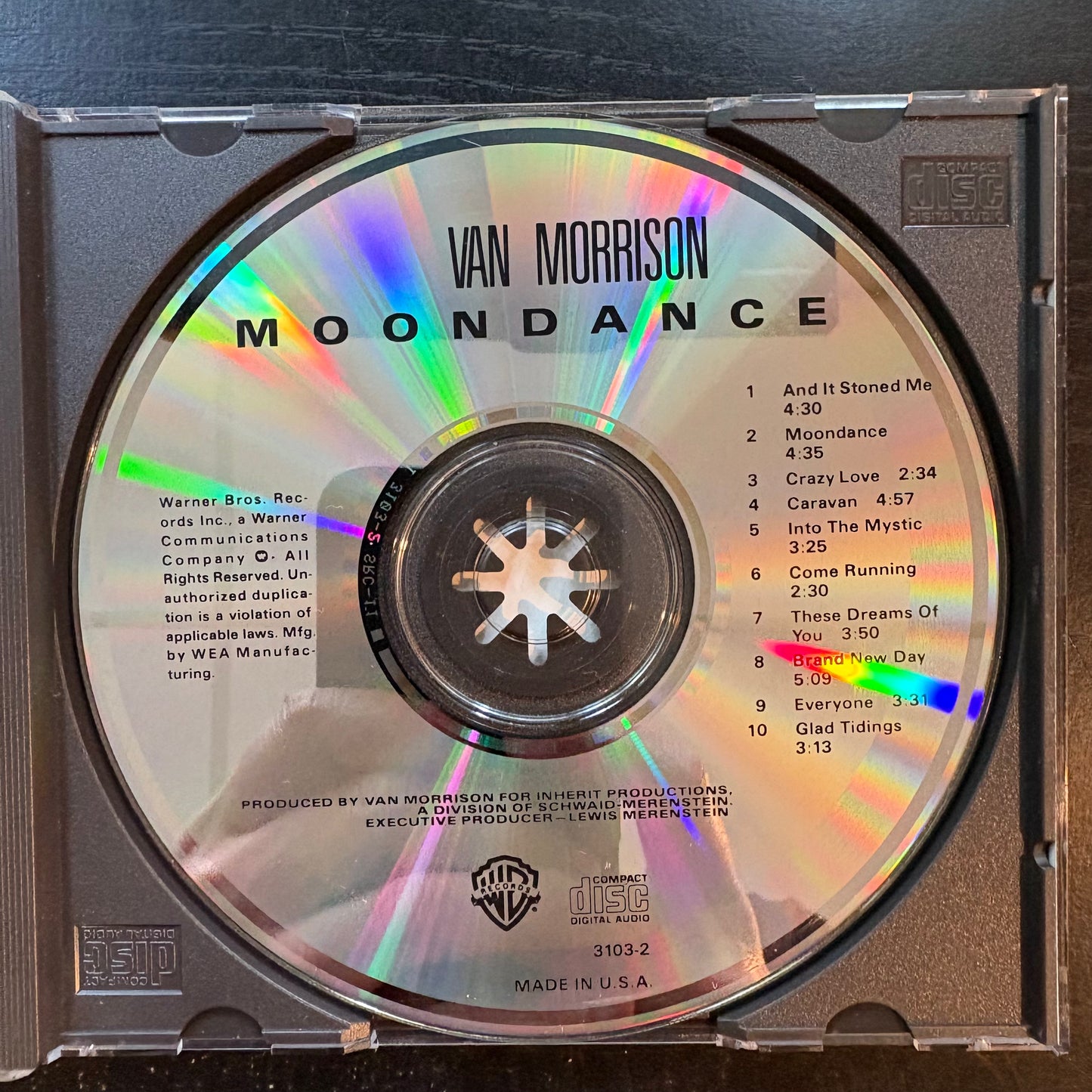 Van Morrison, "Moondance" [Used CD]