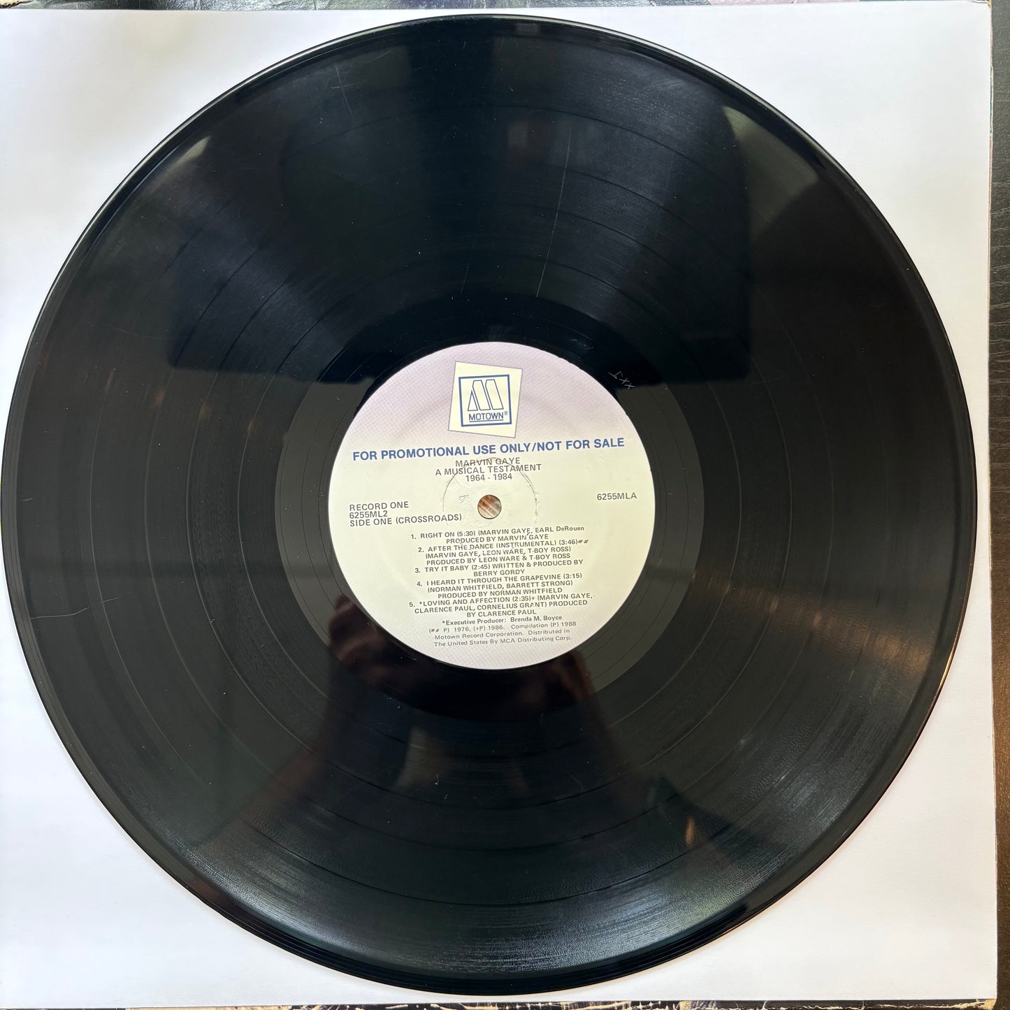 Marvin Gaye, "A Musical Testament 1964-1984" (2LP) [VG- Used LP]