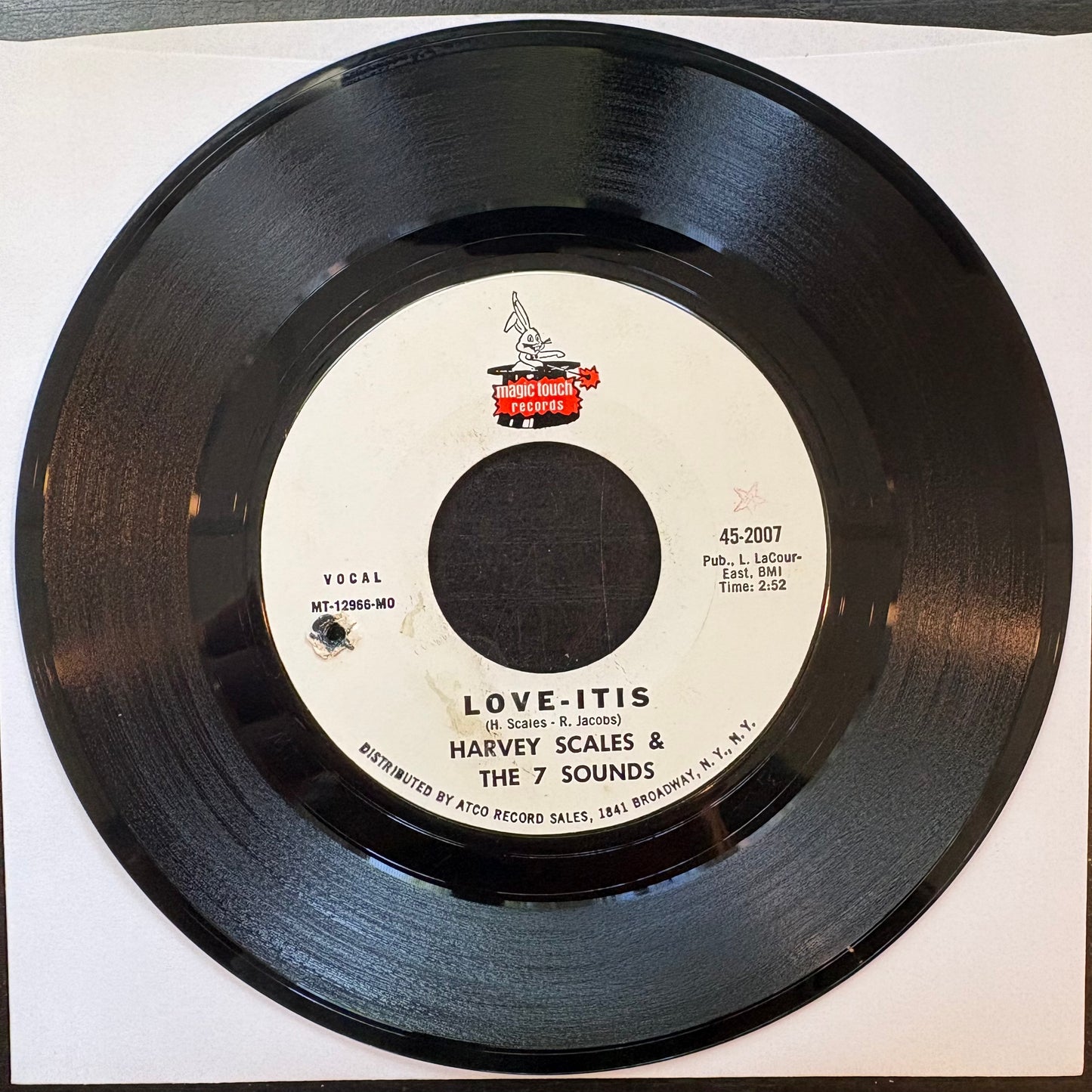 Harvey Scales & The 7 Sounds, "Get Down" (7") [VG+ Used]