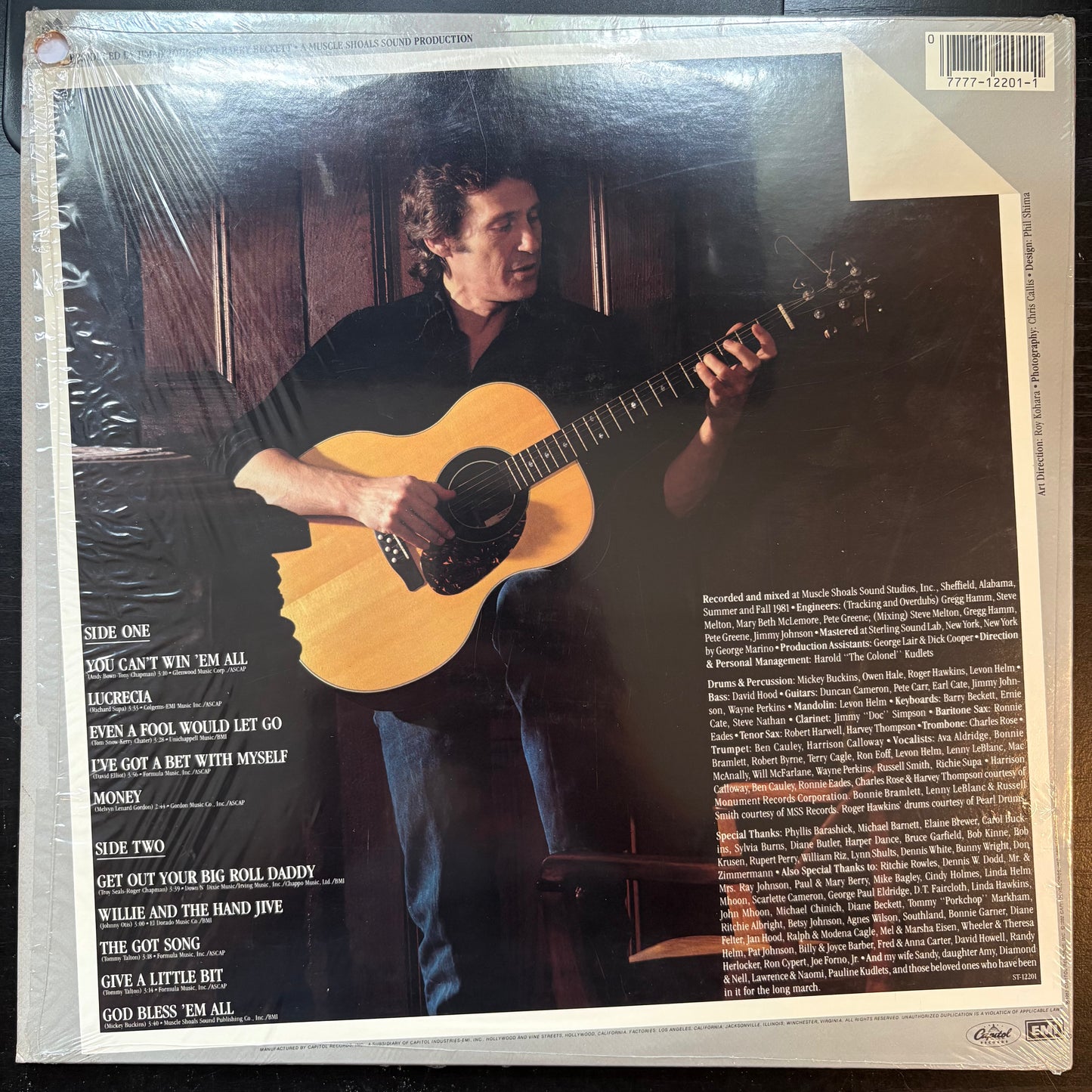 Levon Helm, "Levon Helm" (LP) [VG+ Used]