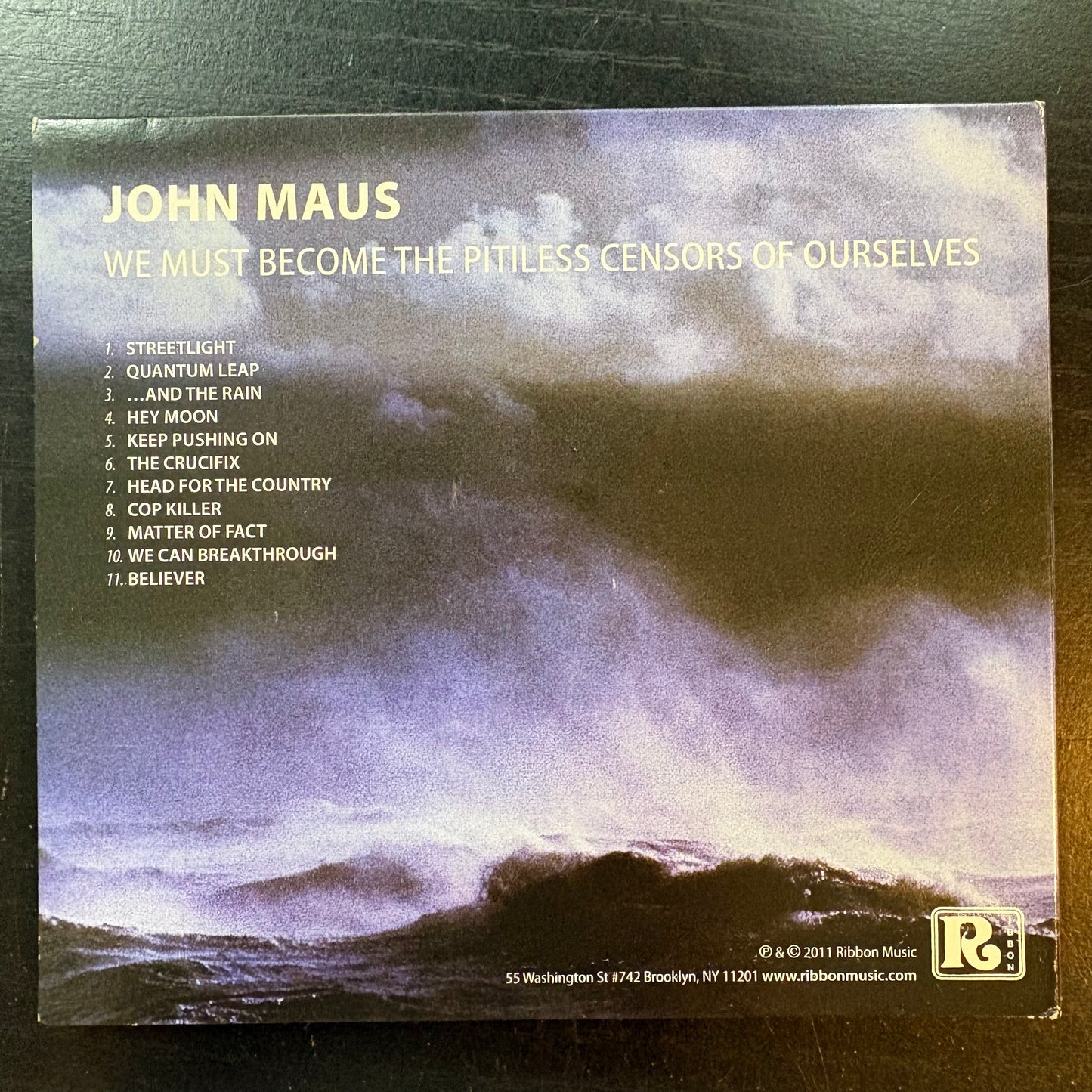 John Maus, "We Must Become the Pitiless Censors of Ourselves" [Used CD]
