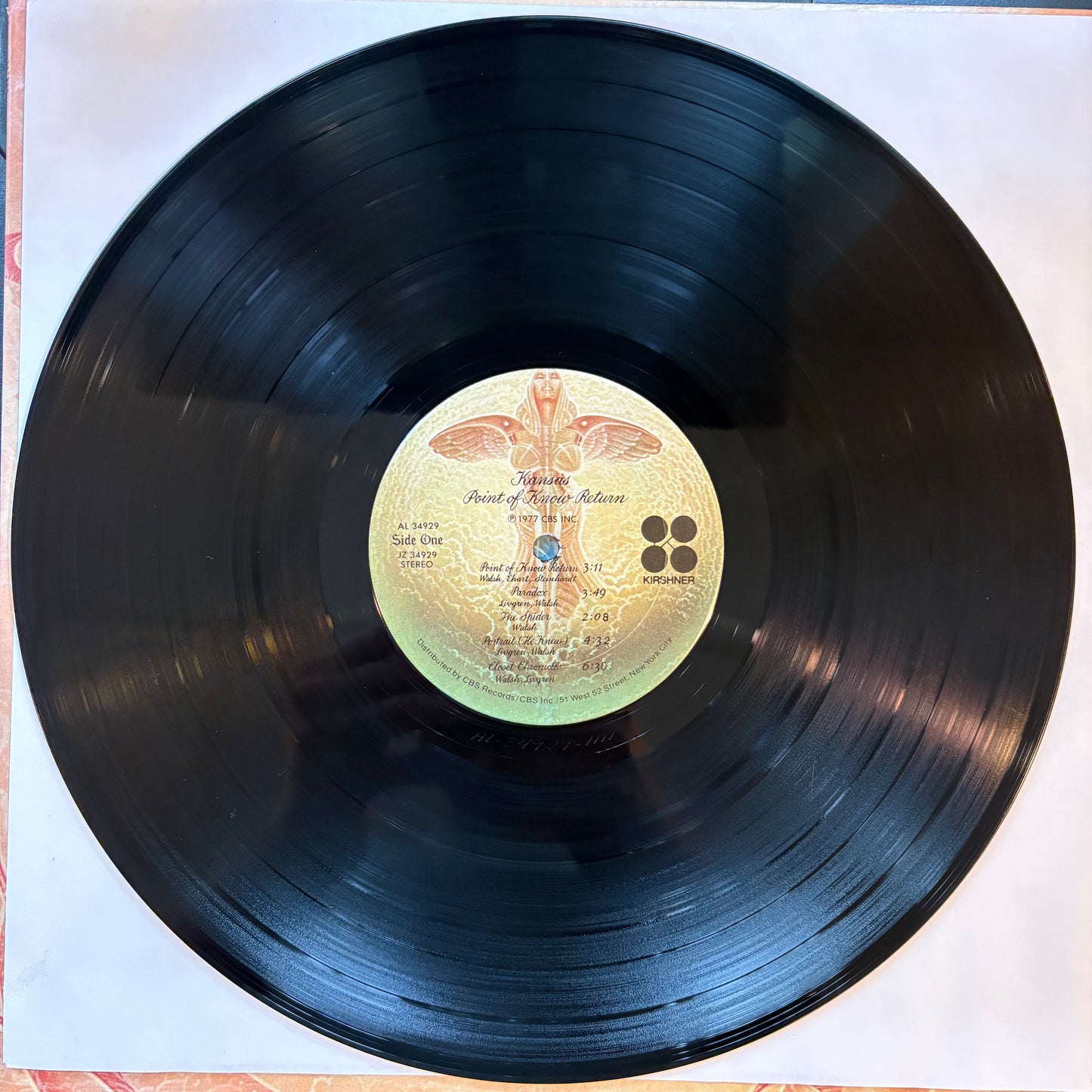 Kansas, "Point of Know Return" (LP) [VG+ Used]