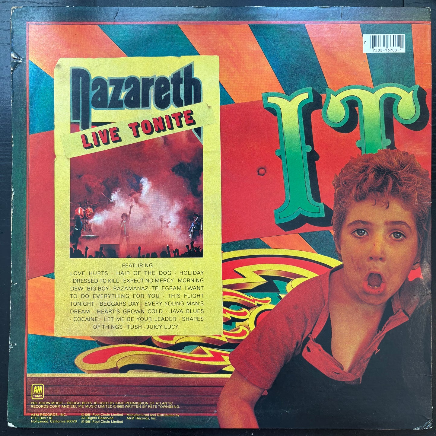 Nazareth, "'Snaz" [VG Used]