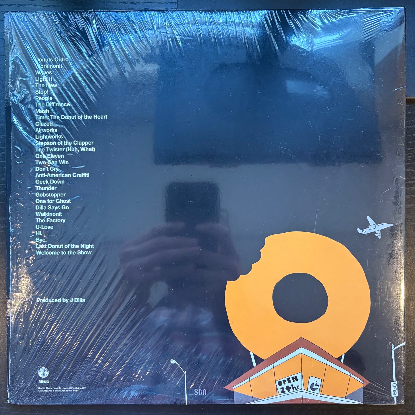 J Dilla, "Donuts" (Clear Vinyl) [VG+ Used]