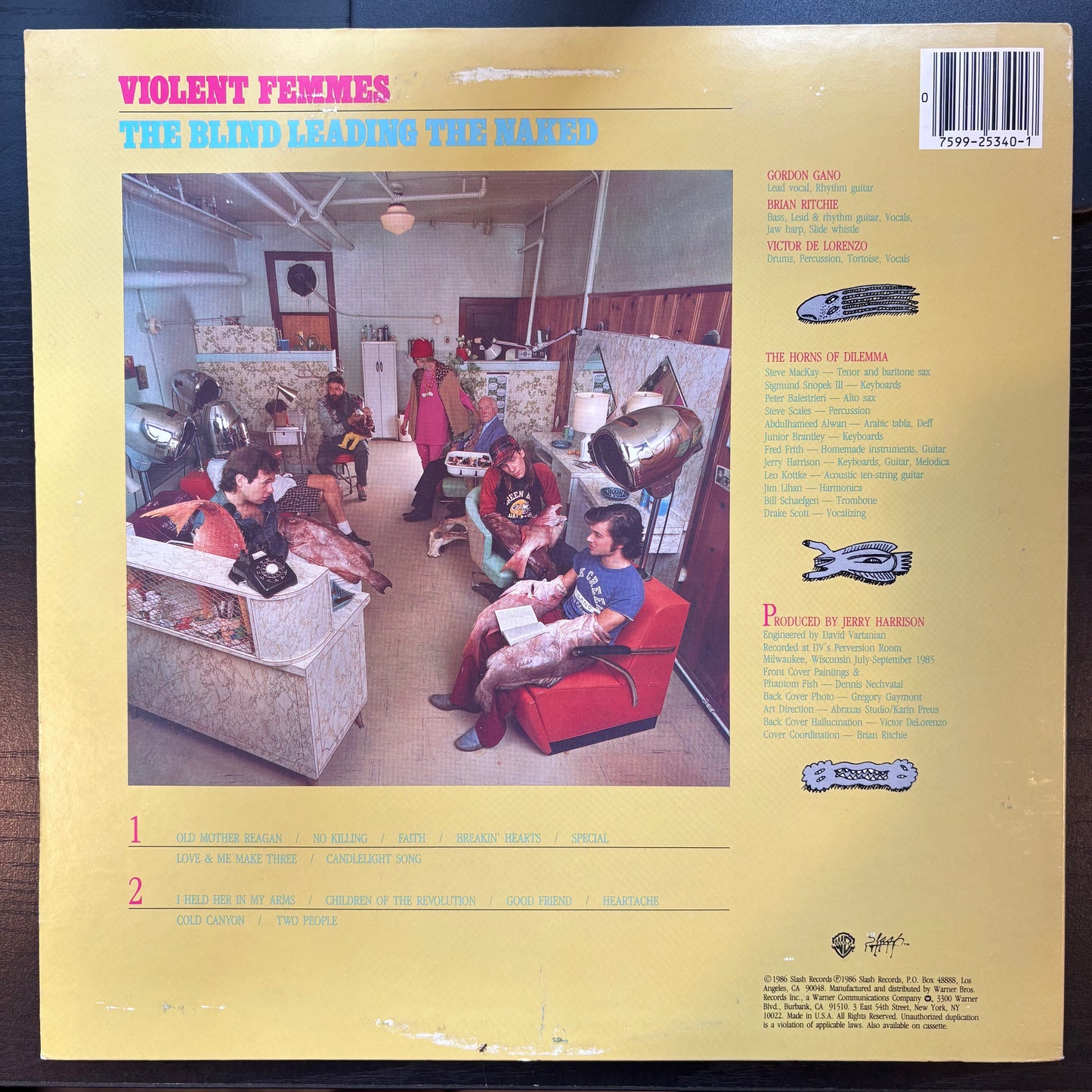 Violent Femmes, "The Blind Leading the Naked" [VG+ Used]