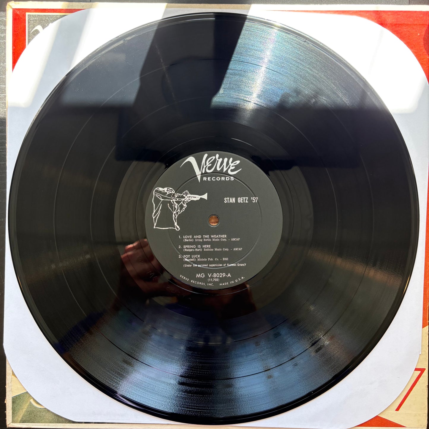 Stan Getz, "Stan Getz '57" (Mono) [VG- Used]