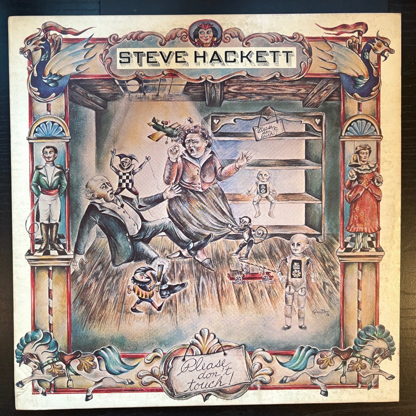 Steve Hackett, "Please Don't Touch!" [VG Used]
