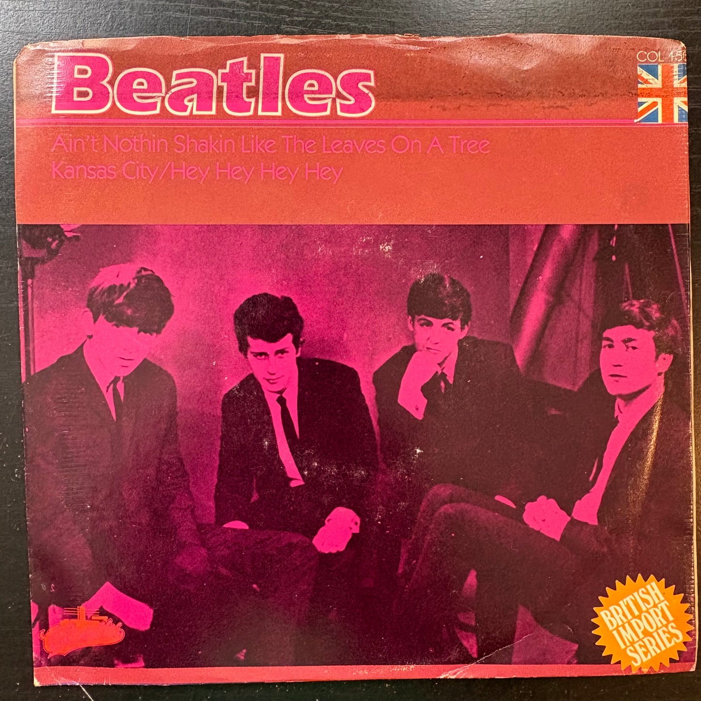 Beatles, "Kansas City / Hey Hey Hey" (7") [VG Used]