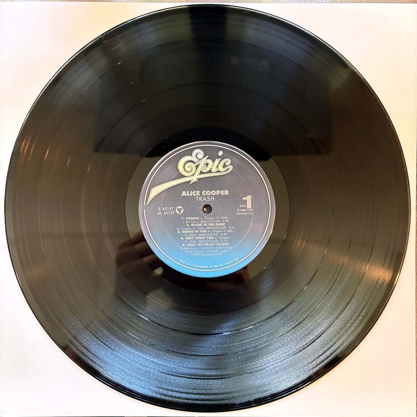 Alice Cooper, "Trash" [VG Used]