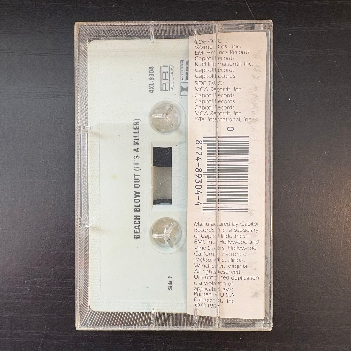Various Artists, "Beach Blow-Out (It's a Killer)" [Cassette]