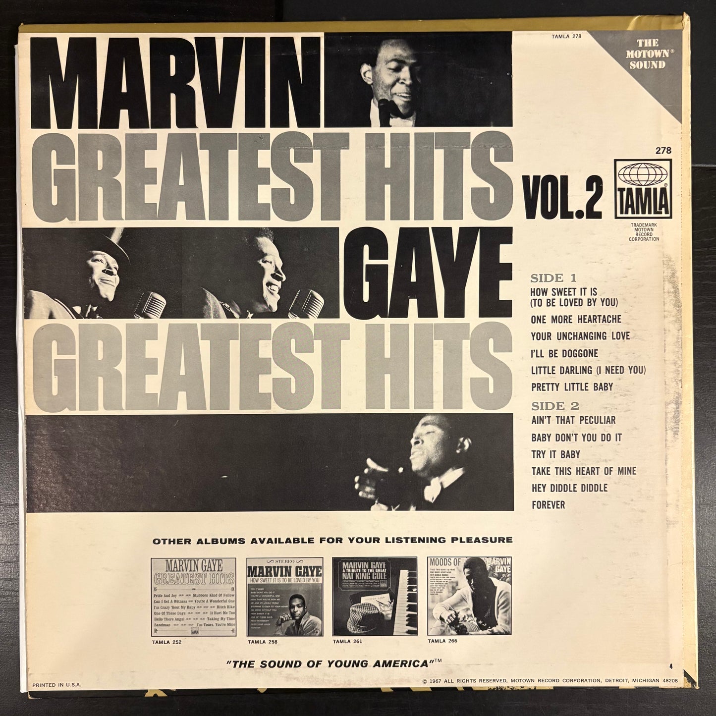 Marvin Gaye, "Greatest Hits, Vol. 2" [VG Used]
